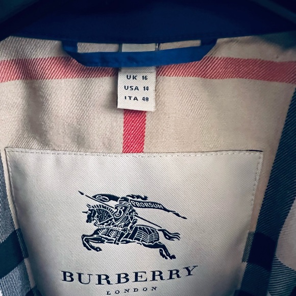Burberry Brit spring jacket, XL, EUC. make me an offer! - Picture 3 of 3